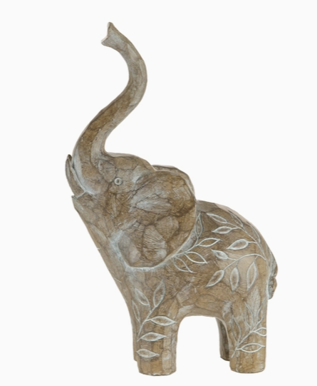5" x 8.5" Standing Elephant Figurine - a popular gift at Christmas and year round.