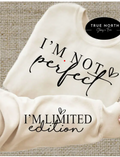 "I Am Not Perfect / Limited Edition" Short Sleeve T-Shirt from Mexico. Premium 100% cotton.
